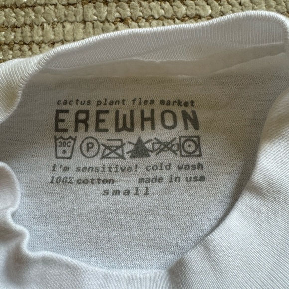 NWOT! Erewhon X Cactus Flea Plant Market Tee - Picture 2 of 4
